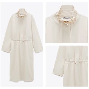 NWT LIMITED EDITION ZARA PARKA DRESS | Size Medium
